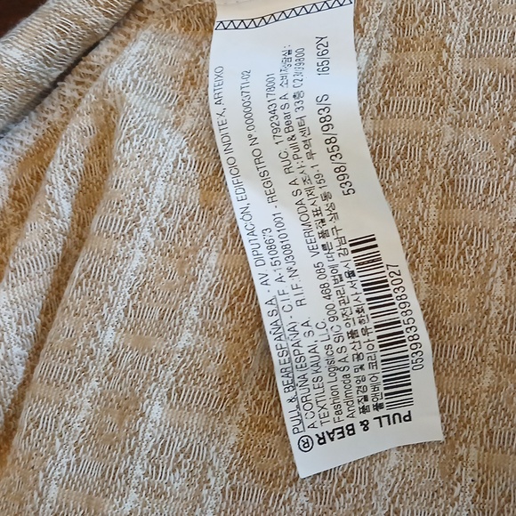 NWT Pull & Bear 100% Cotton Logo Print Mini Skirt. Size S - Picture 15 of 15